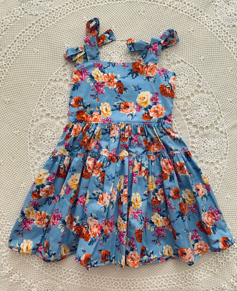 Blue floral Pippa dress