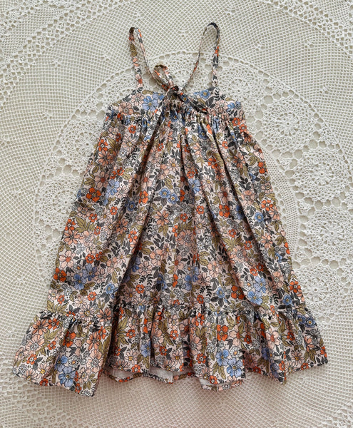 Bree Autumn Tie Up Dress