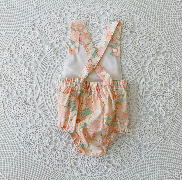 Retro Flower Romper