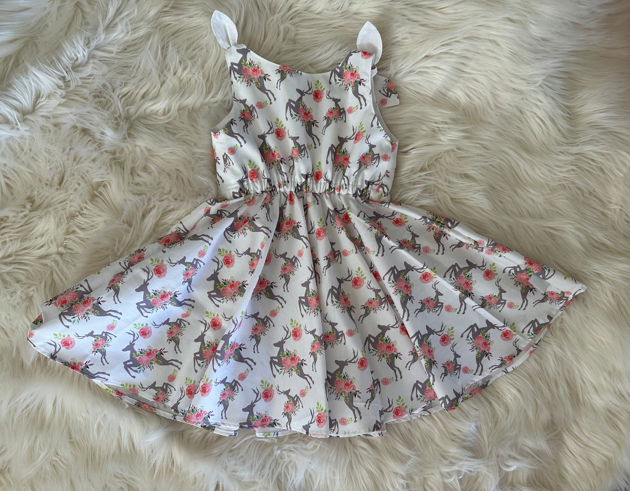 Reindeer spin dress