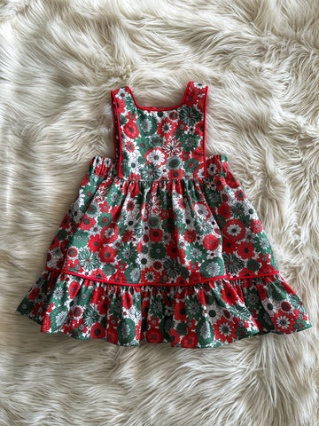 Retro Ruffle Pinafore