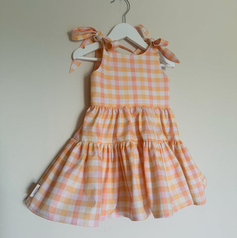 Peaches and Cream Juniper Dress