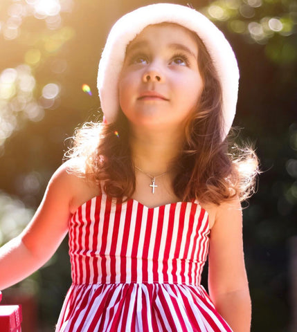 Candy Cane Malibu Dress