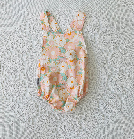 Retro Flower Romper